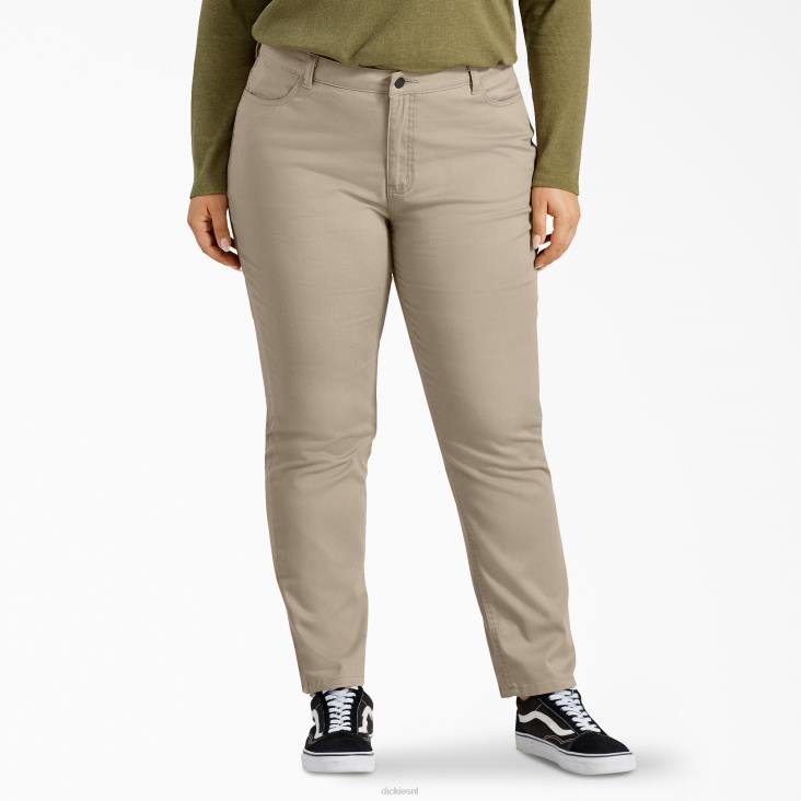 vrouwen Dickies plus perfect gevormde skinny fit broek normaal kleding 6F0X1819