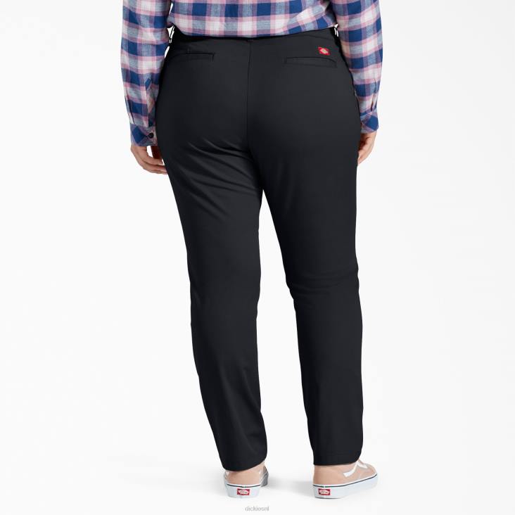 vrouwen Dickies plus slim fit broek met dunne pijpen normaal kleding 6F0X1830