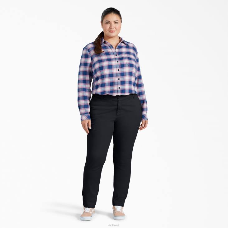 vrouwen Dickies plus slim fit broek met dunne pijpen normaal kleding 6F0X1830