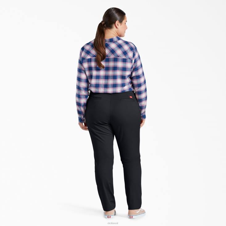 vrouwen Dickies plus slim fit broek met dunne pijpen normaal kleding 6F0X1830