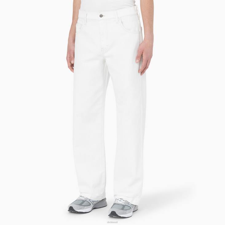 Heren Dickies Wingville losvallende jeans voor skateboarden naturel beige (nt) kleding 6F0X273