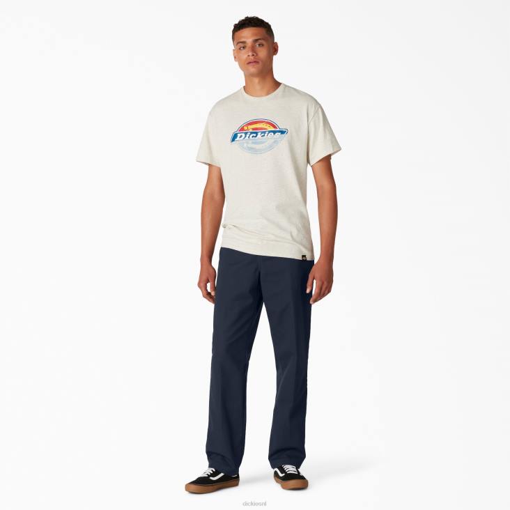 Heren Dickies skate slim fit broek donker marineblauw (dn) kleding 6F0X103