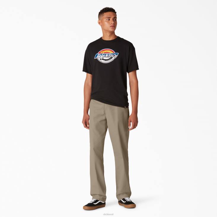 Heren Dickies skate slim fit broek woestijnzand (ds) kleding 6F0X104