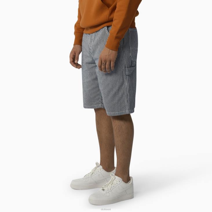 Heren Dickies hickory gestreepte relaxte timmermansshort 11