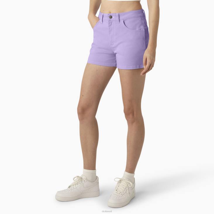 vrouwen Dickies hoog getailleerde timmermansshort 3