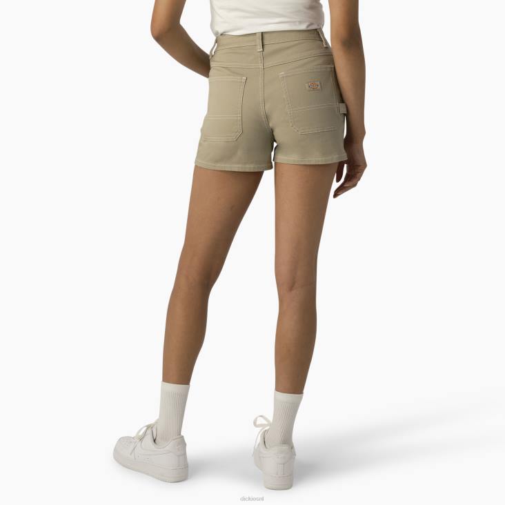 vrouwen Dickies hoog getailleerde timmermansshort 3