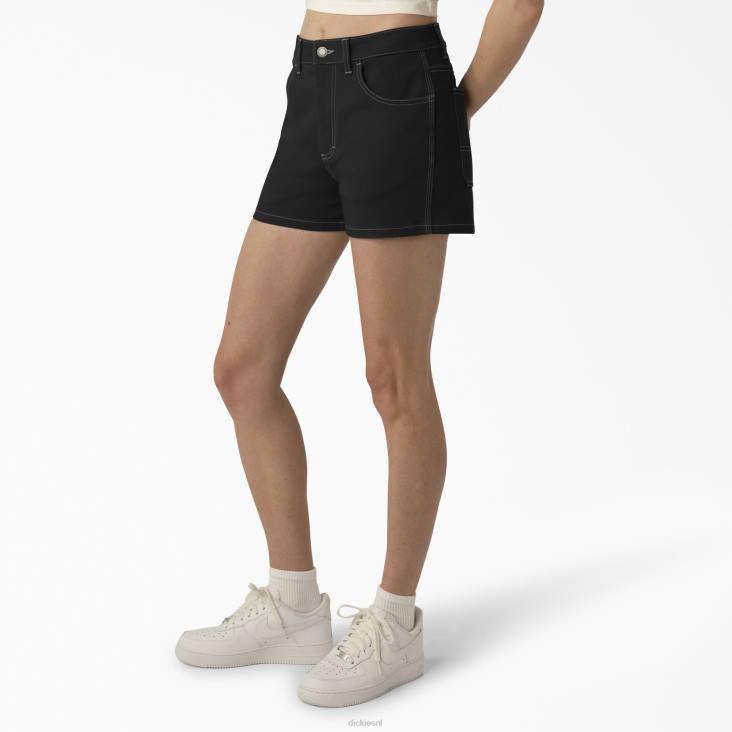 vrouwen Dickies hoog getailleerde timmermansshort 3