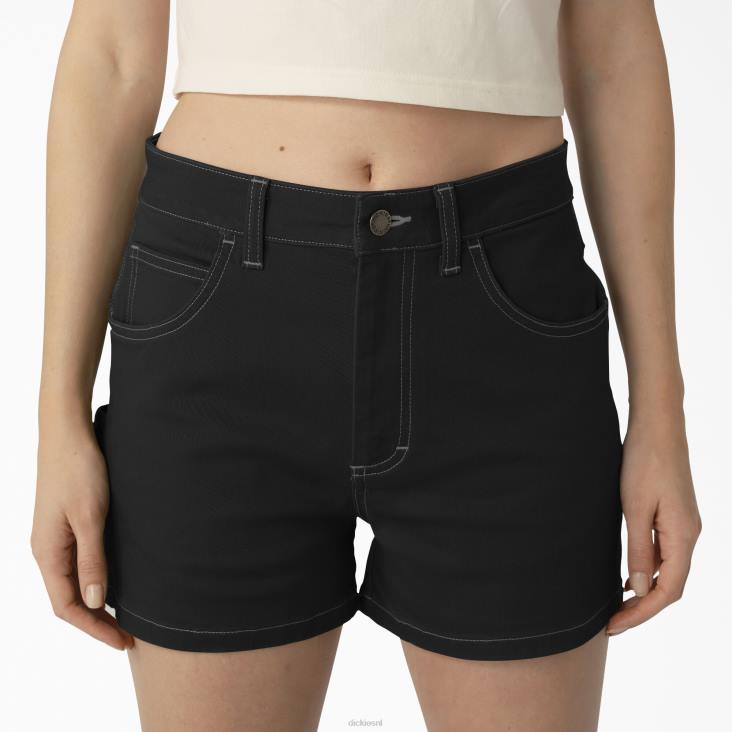 vrouwen Dickies hoog getailleerde timmermansshort 3