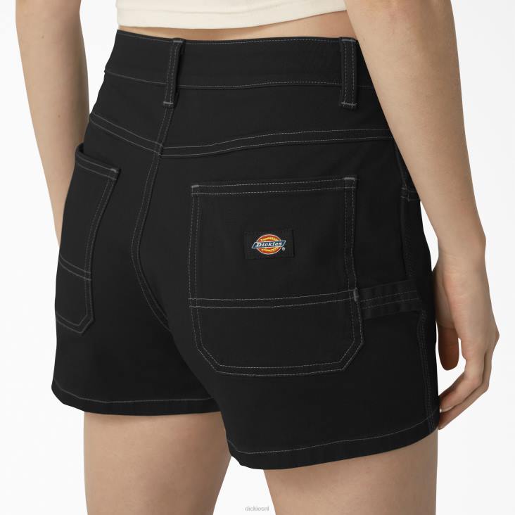 vrouwen Dickies hoog getailleerde timmermansshort 3