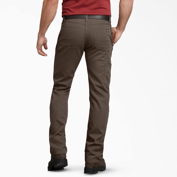 Heren Dickies normale pasvorm eend timmerman broek stonewashed paddenstoel (smr1) kleding 6F0X95