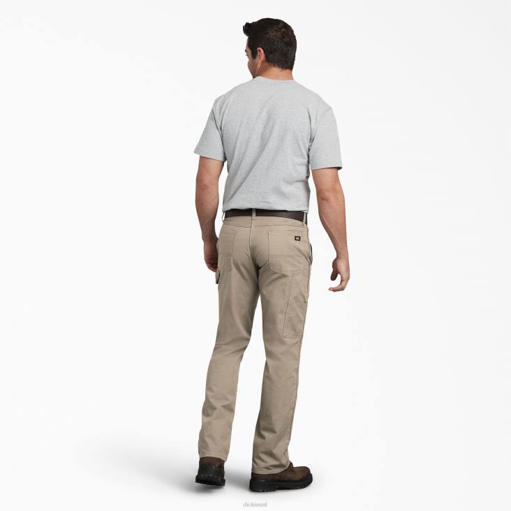 Heren Dickies regular fit ripstop timmermansbroek gespoeld woestijnzand (rds) kleding 6F0X215