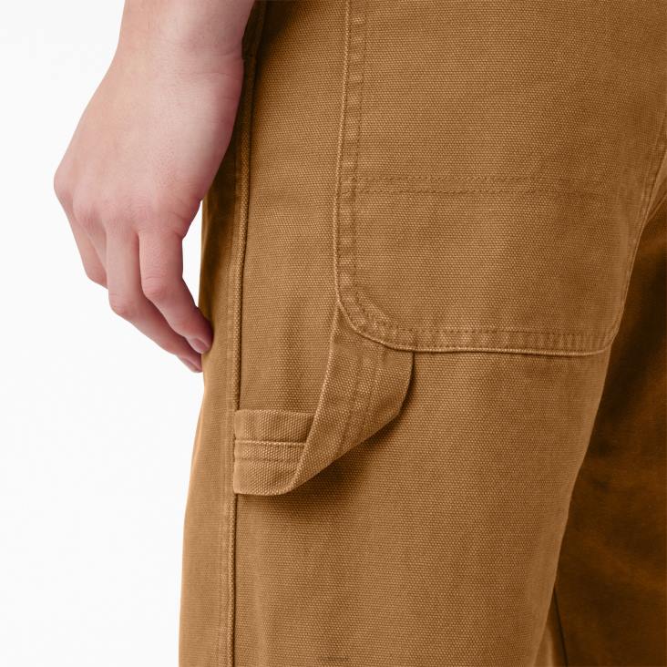 Heren Dickies regular fit stonewashed eend timmermansbroek stonewashed bruine eend (sbd) kleding 6F0X250