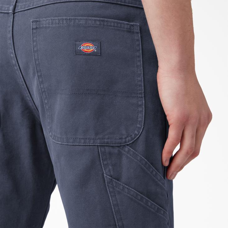 Heren Dickies regular fit stonewashed eend timmermansbroek stonewashed marineblauw (d53) kleding 6F0X249