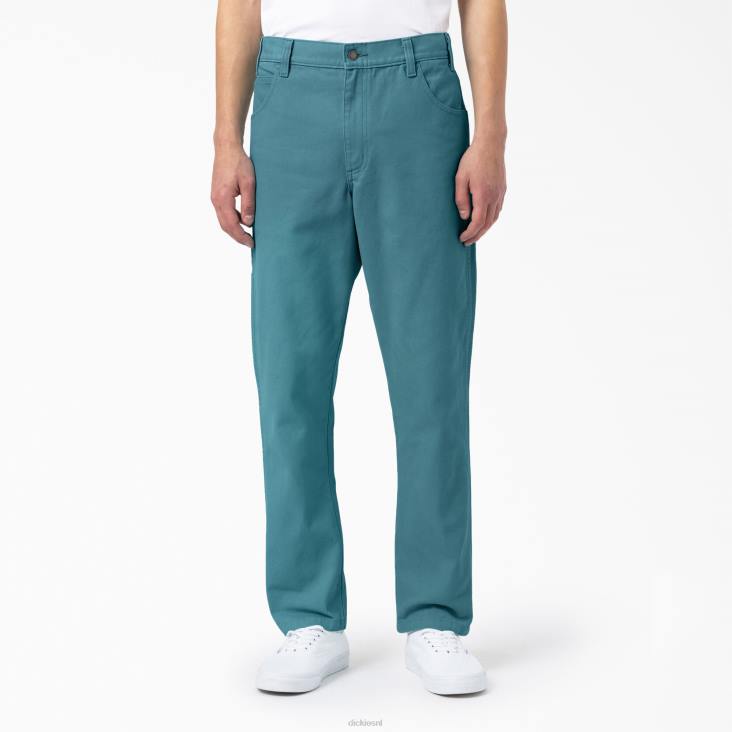 Heren Dickies regular fit stonewashed eend timmermansbroek stonewashed porselein (s2o) kleding 6F0X255