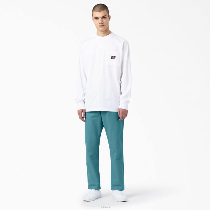 Heren Dickies regular fit stonewashed eend timmermansbroek stonewashed porselein (s2o) kleding 6F0X255