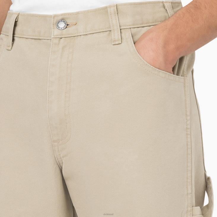 Heren Dickies regular fit stonewashed eend timmermansbroek stonewashed woestijnzand (sds) kleding 6F0X252