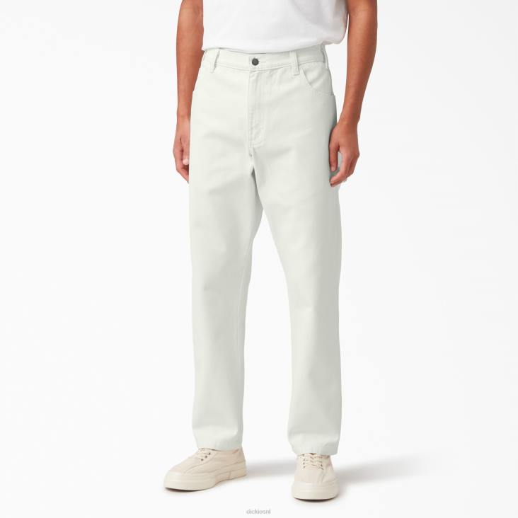 Heren Dickies regular fit stonewashed eend timmermansbroek versteende wolk (s2c) kleding 6F0X254