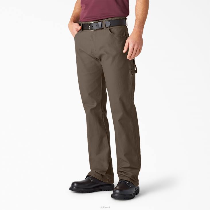 Heren Dickies relaxed fit zwaargewicht eend timmermansbroek gespoelde paddenstoel (rmr1) kleding 6F0X88