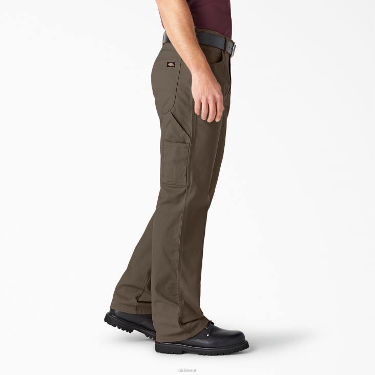 Heren Dickies relaxed fit zwaargewicht eend timmermansbroek gespoelde paddenstoel (rmr1) kleding 6F0X88
