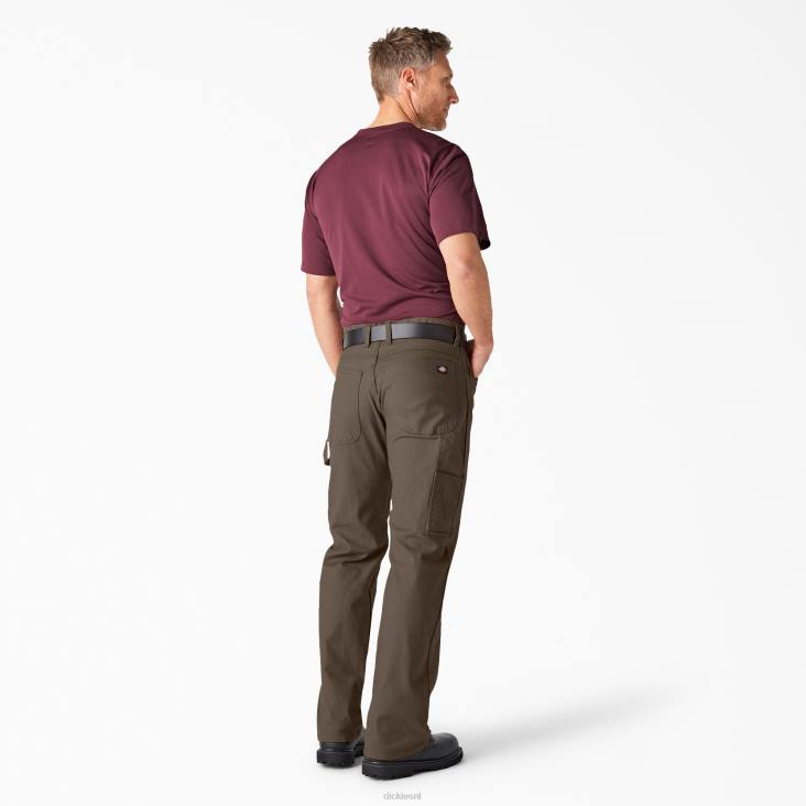 Heren Dickies relaxed fit zwaargewicht eend timmermansbroek gespoelde paddenstoel (rmr1) kleding 6F0X88