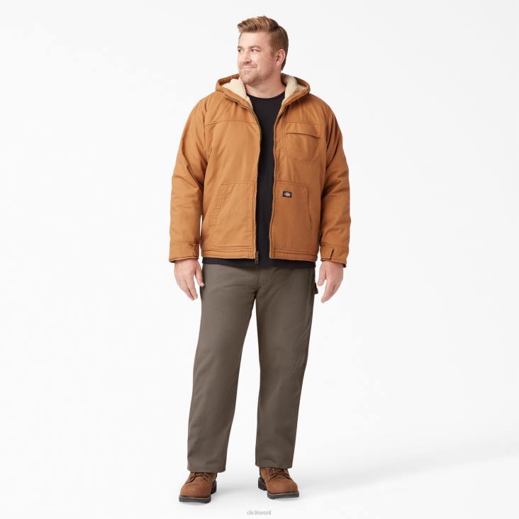 Heren Dickies relaxed fit zwaargewicht eend timmermansbroek gespoelde paddenstoel (rmr1) kleding 6F0X88