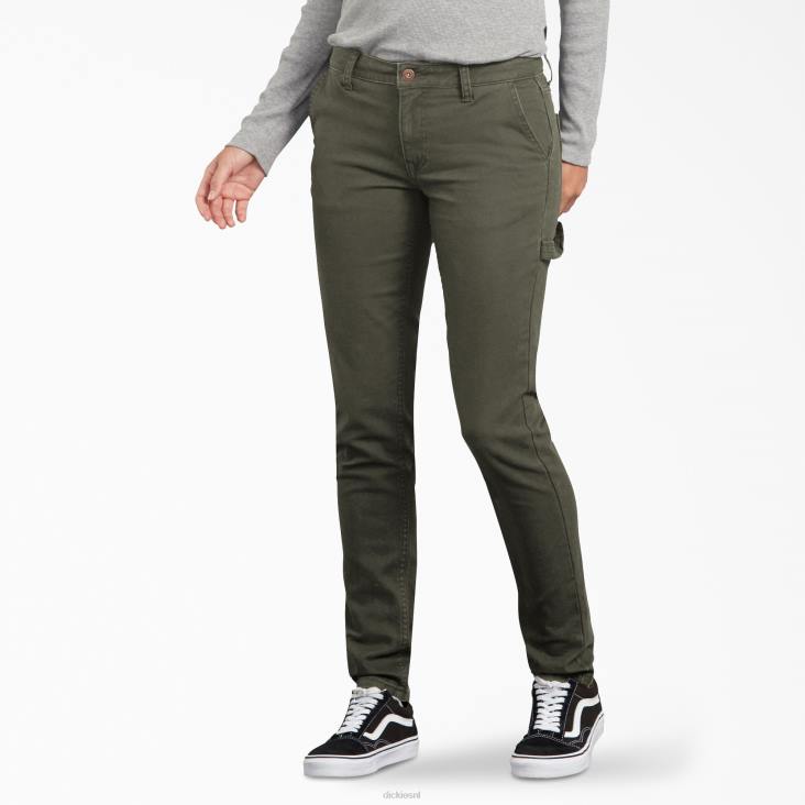 vrouwen Dickies duck slim fit timmermansbroek normaal kleding 6F0X1823