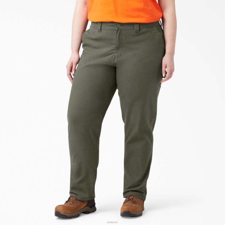 vrouwen Dickies plus eenden timmermansbroek normaal kleding 6F0X1865