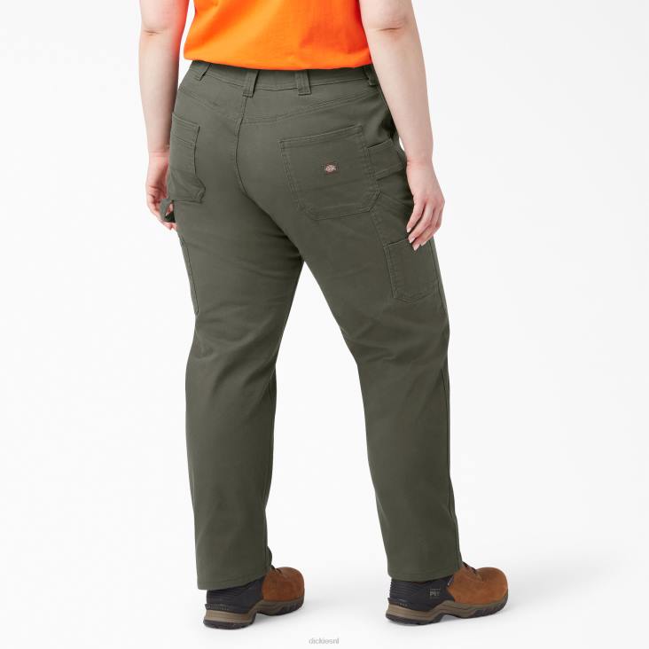 vrouwen Dickies plus eenden timmermansbroek normaal kleding 6F0X1865