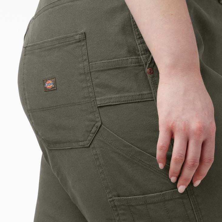 vrouwen Dickies plus eenden timmermansbroek normaal kleding 6F0X1865