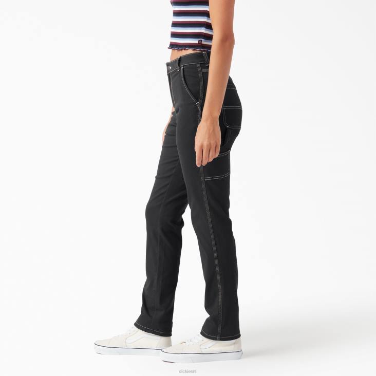 vrouwen Dickies timmermansbroek met rolzoom normaal kleding 6F0X1786