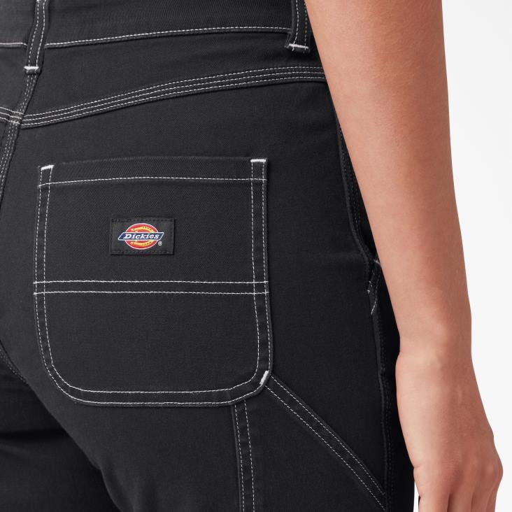 vrouwen Dickies timmermansbroek met rolzoom normaal kleding 6F0X1786