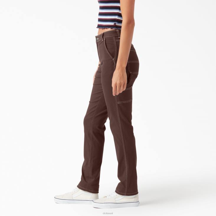 vrouwen Dickies timmermansbroek met rolzoom normaal kleding 6F0X1787
