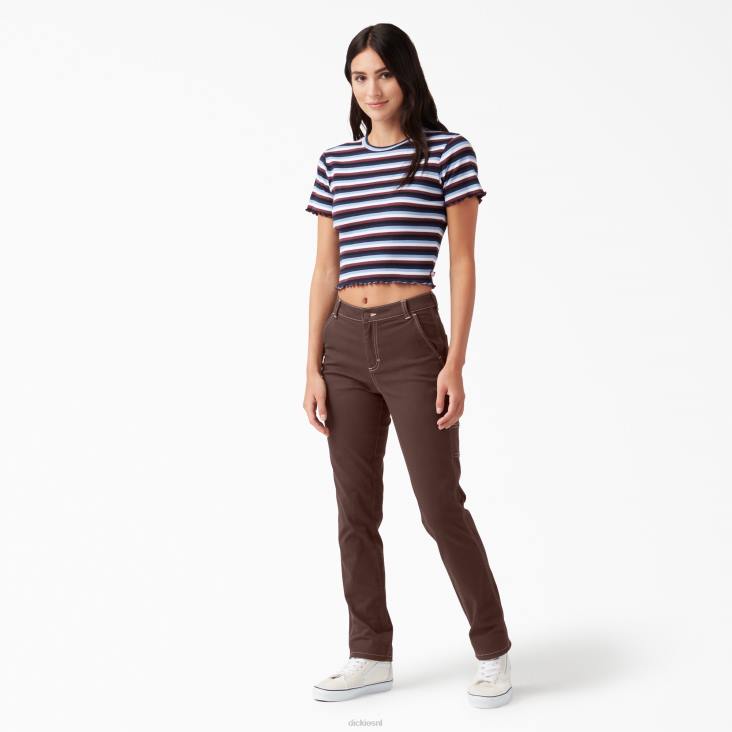 vrouwen Dickies timmermansbroek met rolzoom normaal kleding 6F0X1787