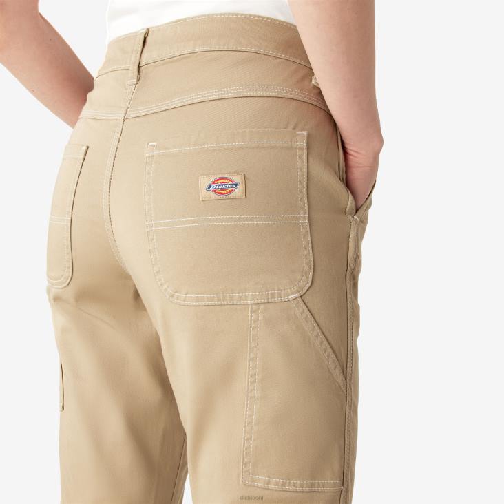 vrouwen Dickies timmermansbroek met rolzoom normaal kleding 6F0X1788
