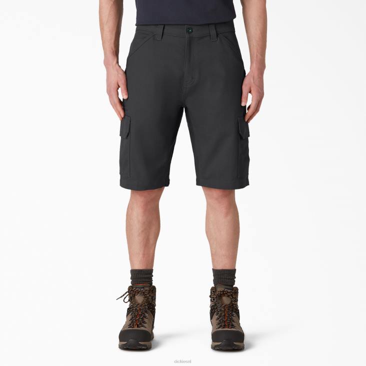 Heren Dickies duratech ranger eendenshort 11" zwart (bk) kleding 6F0X338