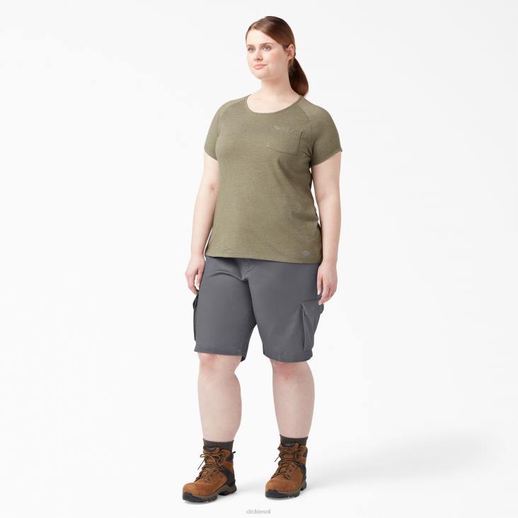 vrouwen Dickies plus relaxte cargoshort 11