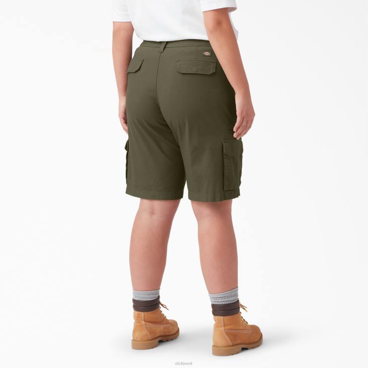 vrouwen Dickies plus ripstop cargoshort 9