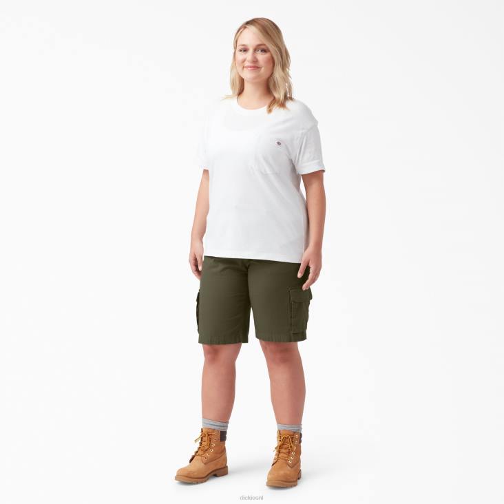 vrouwen Dickies plus ripstop cargoshort 9