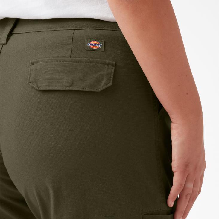 vrouwen Dickies plus ripstop cargoshort 9