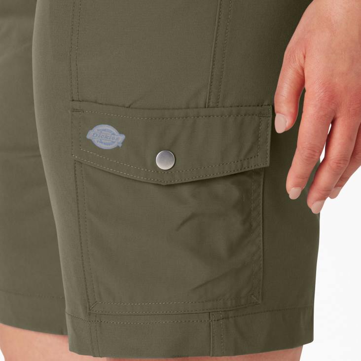 vrouwen Dickies plus verkoelende cargobroek 10