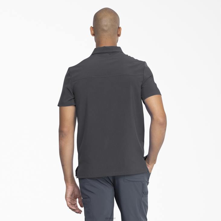 Heren Dickies eds essentials medisch poloshirt tin grijs (bank) kleding 6F0X734
