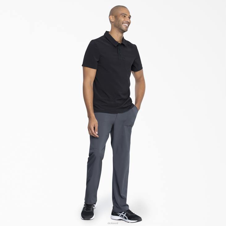 Heren Dickies eds essentials medisch poloshirt zwart (zwart) kleding 6F0X732