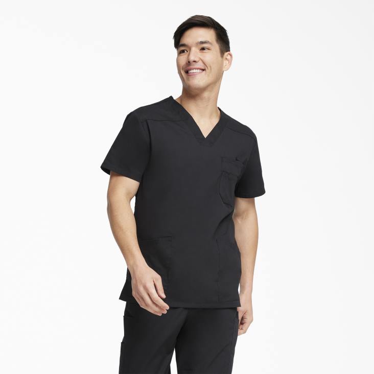 Heren Dickies eds kenmerkende scrubtop met v-hals normaal kleding 6F0X1257