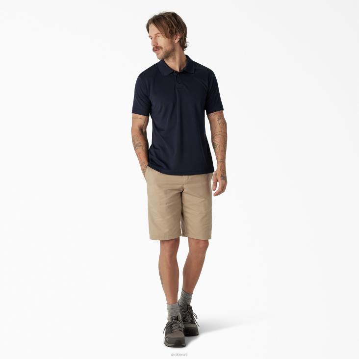 Heren Dickies prestatiepolo met korte mouwen nacht marine (in2) kleding 6F0X671