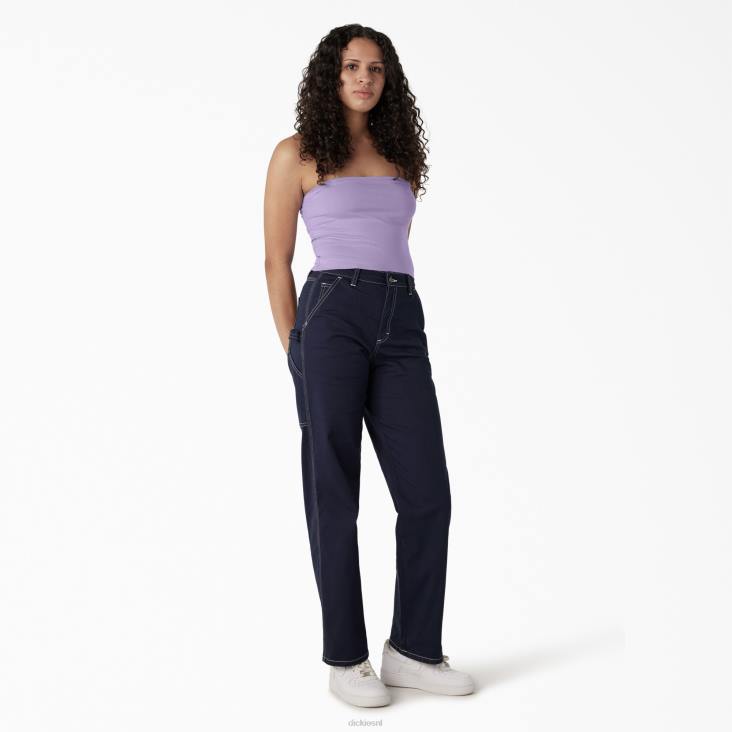 vrouwen Dickies gebreide buistop paarse roos (ur2) kleding 6F0X2170