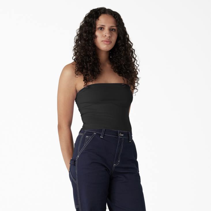 vrouwen Dickies gebreide buistop zwart (kbk) kleding 6F0X2167