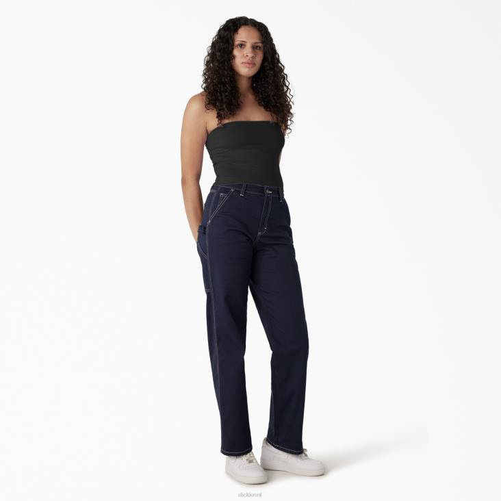 vrouwen Dickies gebreide buistop zwart (kbk) kleding 6F0X2167