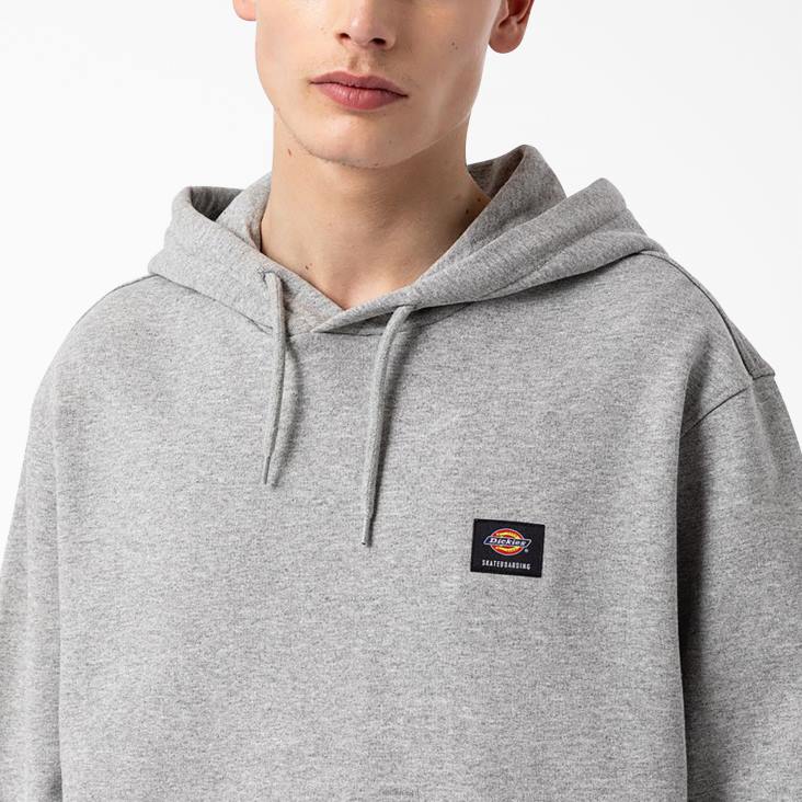 Heren Dickies Hoodie met logo op de borst voor skateboarden normaal kleding 6F0X1135