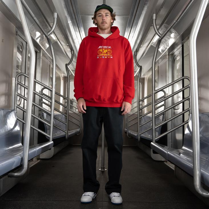 Heren Dickies Jake Hayes grafische hoodie normaal kleding 6F0X1087