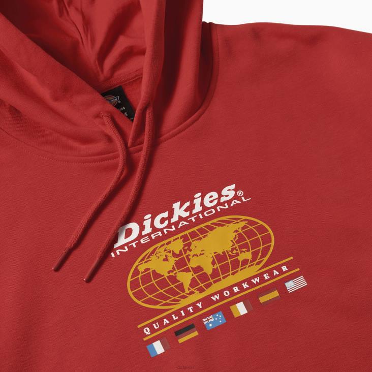 Heren Dickies Jake Hayes grafische hoodie normaal kleding 6F0X1087
